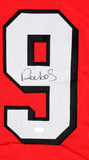 Deebo Samuel Autographed Red Shadow Pro Style Jersey- JSA *Black
