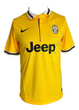 Giorgio Chiellini Signed Juventus Yellow Nike Soccer Jersey BAS