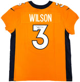 BRONCOS RUSSELL WILSON AUTOGRAPHED ORANGE NIKE ELITE JERSEY 48 FANATICS 227955
