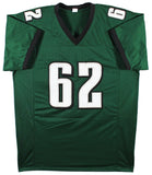 Jason Kelce Authentic Signed Green Pro Style Jersey Autographed PSA/DNA Itp
