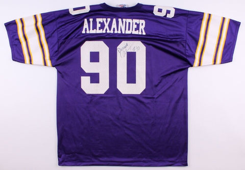 Derrick Alexander Signed Vikings Jersey (Hollywood Collectibles COA)