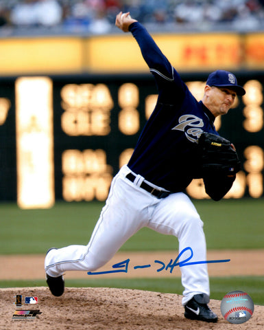 Padres TREVER HOFFMAN Signed 8x10 AUTO Photo #2 AUTO ~ HOF '18 ~ 601 Saves