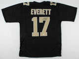 Jim Everett Signed Saints Jersey (JSA COA) New Orleans Quarterback 1994 til 1996