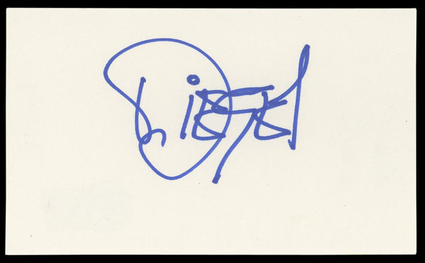 Diesel WWE Authentic Signed 3x5 Index Card Autographed BAS #BM56984