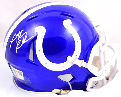 Anthony Richardson Autographed Colts Flash Speed Mini Helmet-Fanatics *White