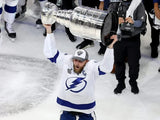 Steven Stamkos Signed Lightning 16x20 Photo Inscribed "2020 SC Champs"/ Fanatics