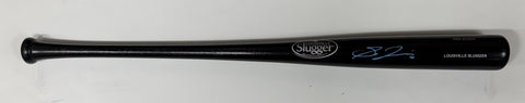 Brewers SAL FRELICK Signed Louisville Slugger Black Bat AUTO - BAS