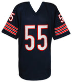 Otis Wilson (BEARS) Signed Navy Custom Football Jersey w/SB XX 85 (SCHWARTZ COA)