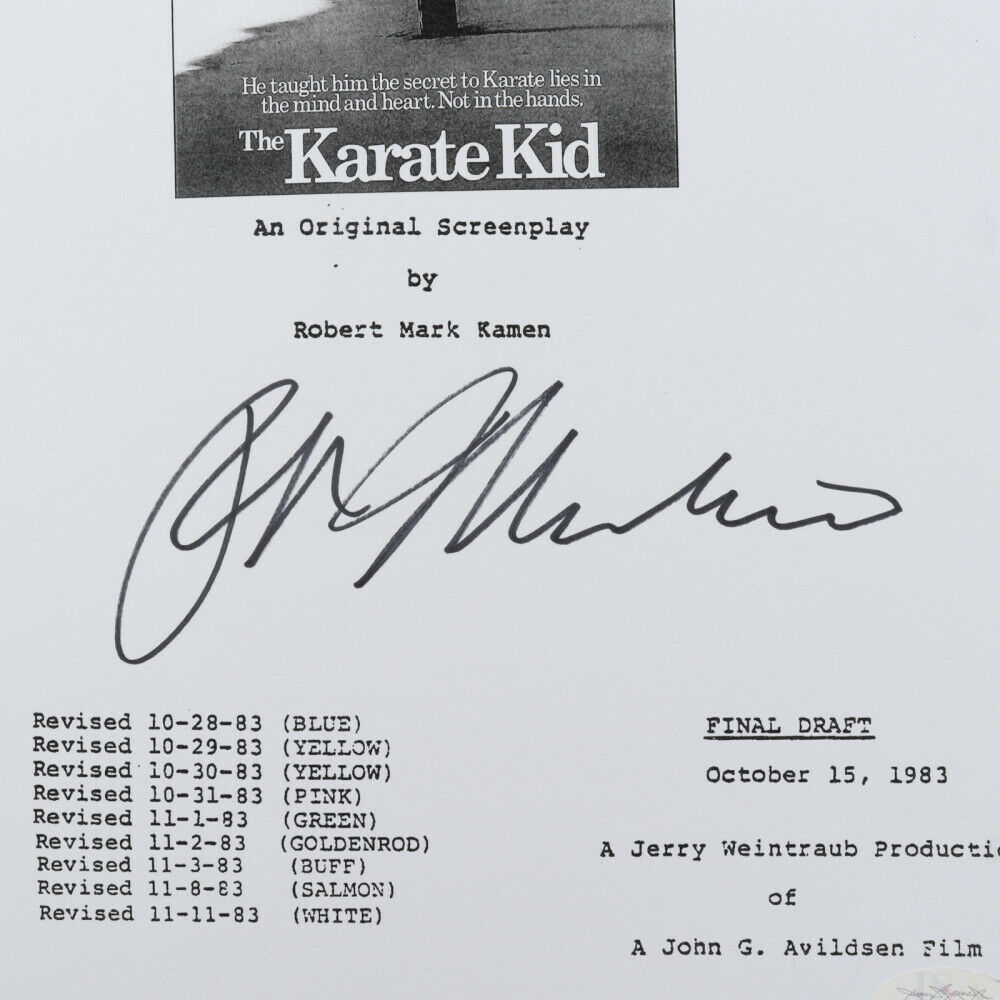 Ralph Macchio Signed 