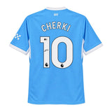 Rayan Cherki Signed Manchester City 2026-27 Soccer Jersey #10 with Beckett COA