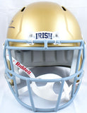 Joe Theismann Autographed Notre Dame F/S Speed Helmet w/Go Irish-Beckett W Holo