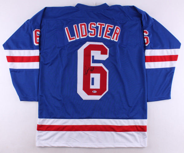 Doug Lidster Signed Rangers Jersey (Beckett Hologram) 1994 Stanley Cup Champion