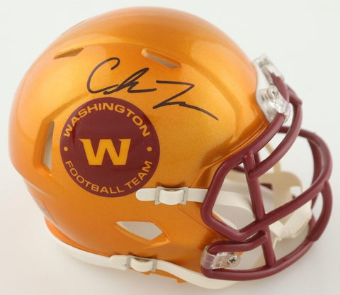 Chase Young Signed Washington Football Team Speed Mini Helmet (Fanatics) Def End
