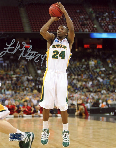 LACEDARIUS DUNN AUTOGRAPHED SIGNED BAYLOR BEARS 8x10 PHOTO COA