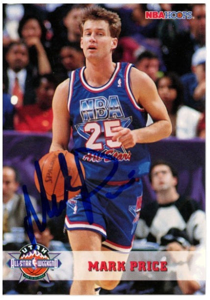 Mark Price Autographed/Signed 94-95 Hoops All-Star #234 Card Beckett 52573