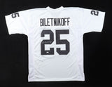 Fred Biletnikoff Signed Raiders Jersey (Beckett COA) Oakland's #1 WR 1965-1978