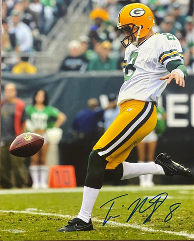 Green Bay Packers Punter TIM MASTHAY Signed 8X10 Photo #2 AUTO