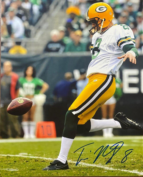 Green Bay Packers Punter TIM MASTHAY Signed 8X10 Photo #2 AUTO