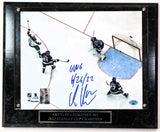 Artturi Lehkonen Avalanche Autographed 8X10 Photo Plaque "GWG 6/26/22" JSA COA