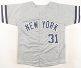 Dave Winfield Signed New York Yankees Career Highlight Stat Jersey (JSA COA) D.H