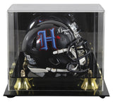 Texans Nico Collins Signed 2024 Alt H-Town Speed Mini Helmet w/ Case BAS Witness