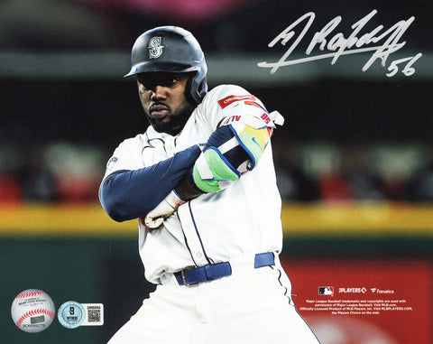 Randy Arozarena Autographed Seattle Mariners Pose 8x10 Photo Beckett Witnessed