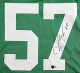 Bart Scott Signed New York Jets Jersey (Beckett) 2006 Pro Bowl Linebacker