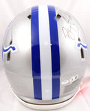 Barry Sanders Signed Lions 83-02 F/S Speed Authentic Helmet *Thin-Beckett W Holo