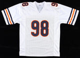 Montez Sweat Signed Chicago Bears White Jersey (JSA) 2019 1st Rd Pick Linebacker