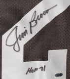 Jim Brown HOF Signed/Inscribed Cleveland Browns Jersey PSA/DNA Steiner 200887