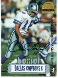 Chis Boiol Autographed Dallas Cowboys 1996 Collector's Edge #DCA-1 Card 55968