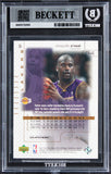Lakers Shaquille O'Neal Signed 2001 Upper Deck #39 Card Auto GM 10! BAS Slabbed