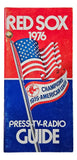 Boston Red Sox 1976 Media Guide
