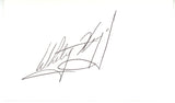 Whitey Herzog Autographed/Signed St Louis Cardinals Index Card Beckett 56544