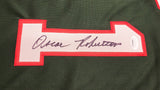 MILWAUKEE BUCKS OSCAR ROBERTSON AUTOGRAPHED GREEN JERSEY JSA STOCK #237066
