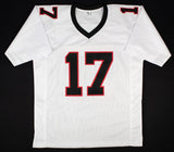 Steve DeBerg Signed Atlanta Falcons Jersey (JSA COA) Over 34,000 Passing Yards
