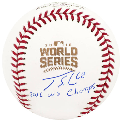 Jorge Soler Signed Rawlings 2016 World Series Baseball w/16 WS Champs - (SS COA)