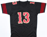 Brock Purdy Autographed Black Pro Style Jersey - Beckett W Hologram *Black