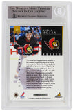Marian Hossa autographed 1997 Pinnacle Rookie Card #17 - (Beckett Encapsulated)