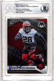 Jeremiah Owusu-Komamoah Signed 2021 Panini Mosaic #365 Beckett 38726