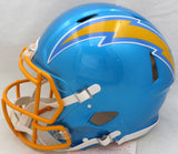 LaDainian Tomlinson Autographed Flash Full Size Auth Helmet Chargers Beckett