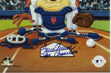 Tom Seaver Signed New York Mets Unframed 16x20 Looney Tunes MLB Photo -Franchise