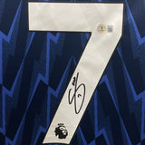 Bukayo Saka Signed Arsenal Away Soccer Jersey #7 with Beckett COA