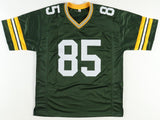 Phillip Epps Signed Packers Jersey (JSA COA) Green Bay Wide Receiver 1982-1988