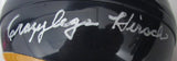 Elroy Crazy Legs Hirsch HOF Los Angeles Rams Autographed Mini Helmet JSA 213377