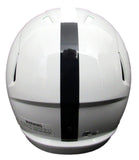 Saquon Barkley Signed/Auto PSU White Full Size Replica Helmet Beckett 192650