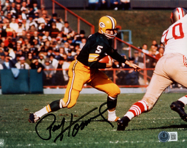 Paul Hornung Autographed Green Bay Packers 8x10 Photo Beckett 45109