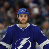 Brayden Point Signed Tampa Bay Lightning Mini-Helmet (Fanatics) 2xCup Champion