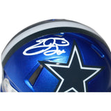 Emmitt Smith Signed Dallas Cowboys Flash Mini Helmet Beckett 42425
