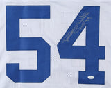 Randy White Signed Dallas Cowboys White Jersey Inscribed "HOF 94" (JSA COA)